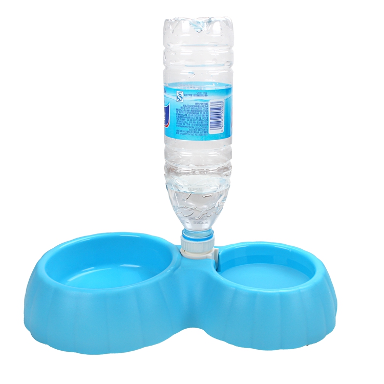 Plastic Automatic Water Bowl For Pet Dog Cat Food Feeder